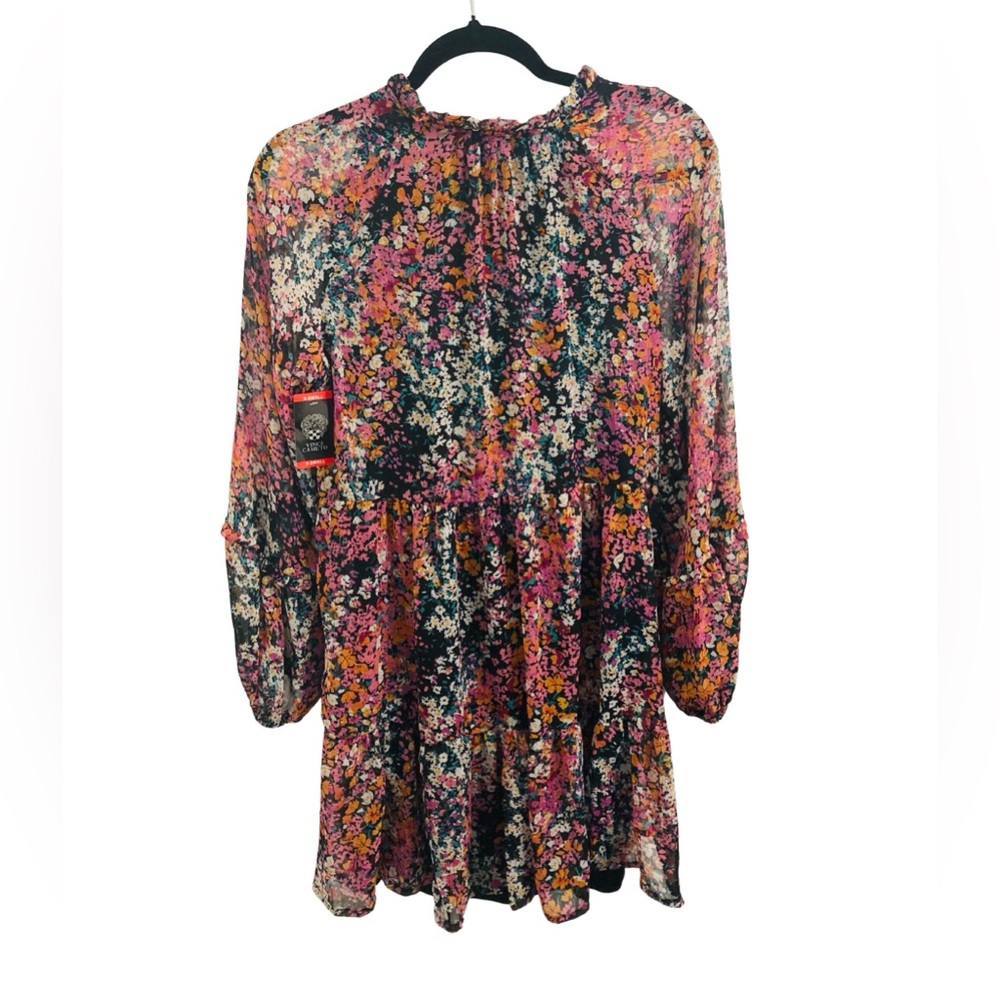 NWT Vince Camuto Floral Babydoll Dress Size XS - Picture 2 of 16